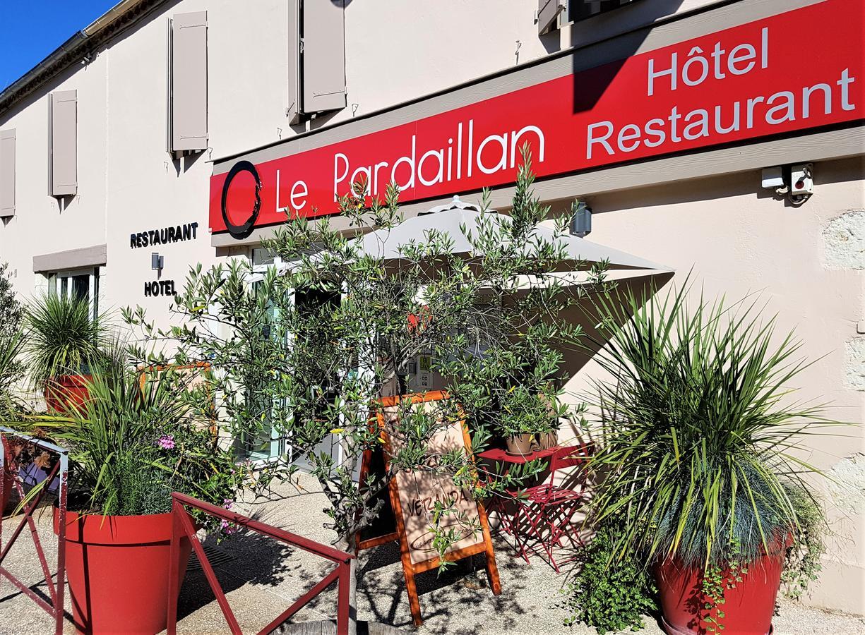 Logis Hotel & Restaurant Le Pardaillan Gondrin Kültér fotó